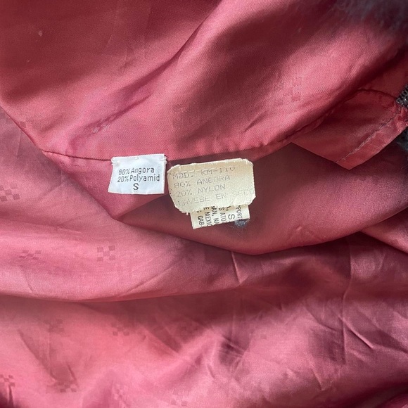 Vintage angora jacket - Picture 7 of 8